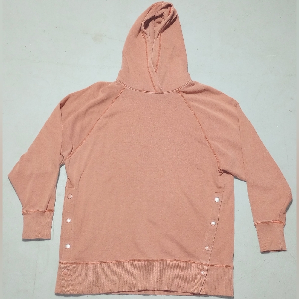 Aerie Peach Pink Colored Hooded Sweatshirt,Size S